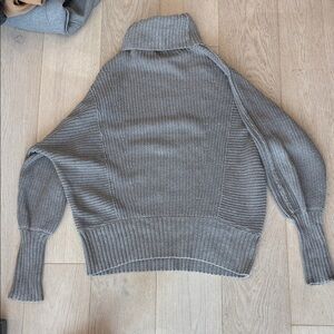 Gray Women's Sweater Knit Dress